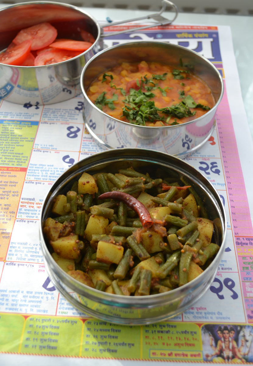 French Beans Bhaji Recipe – Indian-Tiffin LunchBox
