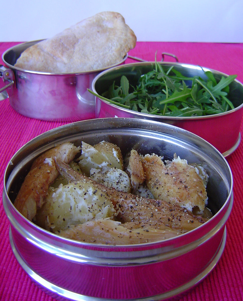 Mackerel with Horseradish and New Potatoes – Indian-Tiffin LunchBox