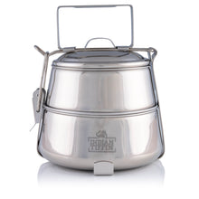 Load image into Gallery viewer, 2 Tier-Pyramid Indian-Tiffin