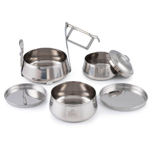 Charger l'image dans la galerie, 3 Tier-Pyramide Indian-Tiffin Box