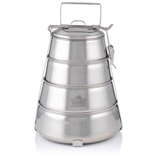 Carica l'immagine nel visualizzatore di Gallery, Scatola a piramide indiana a 4 livelli