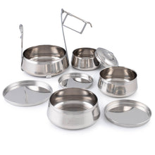 Carica l'immagine nel visualizzatore di Gallery, Scatola a piramide indiana a 4 livelli