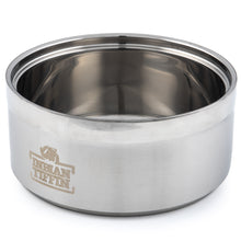 Load image into Gallery viewer, 3 Tier Indian-Tiffin Stainless Steel Eco-Box with 3 Piece Cutlery Set