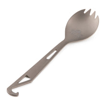 Load image into Gallery viewer, Titanium Alloy Spork and Utility Spoon - Perfect with Indian Tiffin Boxes