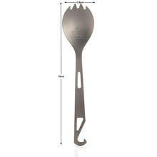 Load image into Gallery viewer, Titanium Alloy Spork and Utility Spoon - Perfect with Indian Tiffin Boxes
