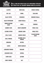 Lade das Bild in den Galerie-Viewer, Authentische indische Masala Dabba (Gewürzregal)