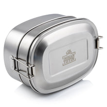 Load image into Gallery viewer, Stainless Steel Indian Tiffin Double Layer Rectangular Lunchbox