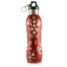 Load image into Gallery viewer, Handpainted Stainless Steel Red Bottle
