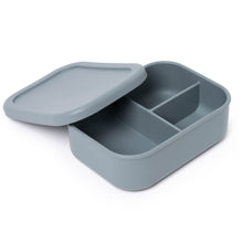 Load image into Gallery viewer, Bento Lunch Box Silicone Container, 3 Compartments, Food Grade &amp; Leak-Proof
