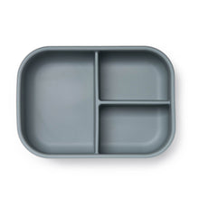 Load image into Gallery viewer, Bento Lunch Box Silicone Container, 3 Compartments, Food Grade &amp; Leak-Proof
