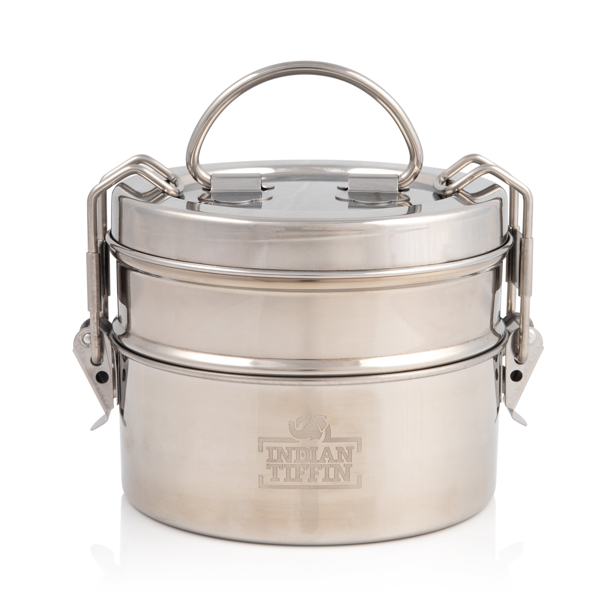 Contenitore per il pranzo Tiffin grande in acciaio inossidabile Indian –  Indian-Tiffin LunchBox