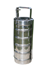 Load image into Gallery viewer, 5 Tier Long Handle Indian-tiffin Box
