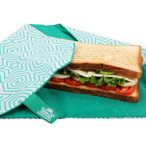 Green Reusable Sandwich Wrap