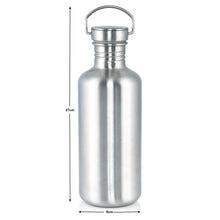 Carica l&#39;immagine nel visualizzatore di Gallery, Bottiglia d&#39;acqua indiana Tiffin in acciaio inossidabile 1200ml
