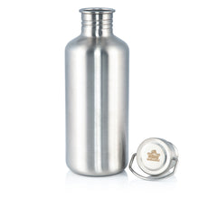 Load image into Gallery viewer, Stainless Steel Indian Tiffin Water Bottle 1200ml
