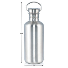 Load image into Gallery viewer, Stainless Steel Indian Tiffin Water Bottle 750ml
