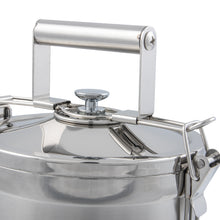 Load image into Gallery viewer, 3 Tier Indian-Tiffin Stainless Steel Eco-Box with 3 Piece Cutlery Set
