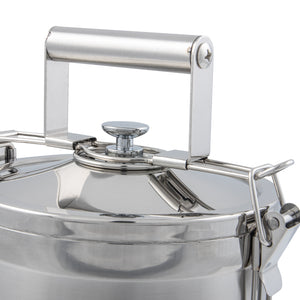 3 Tier Indian-Tiffin Stainless Steel Eco-Box with 3 Piece Cutlery Set