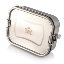 Load image into Gallery viewer, Stainless Steel Indian Tiffin Single Layer Rectangular Lunchbox (Medium)
