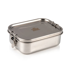 Load image into Gallery viewer, Stainless Steel Indian Tiffin Single Layer Rectangular Lunchbox (Medium)
