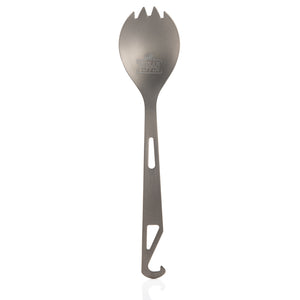Titanium Alloy Spork and Utility Spoon - Perfect with Indian Tiffin Boxes